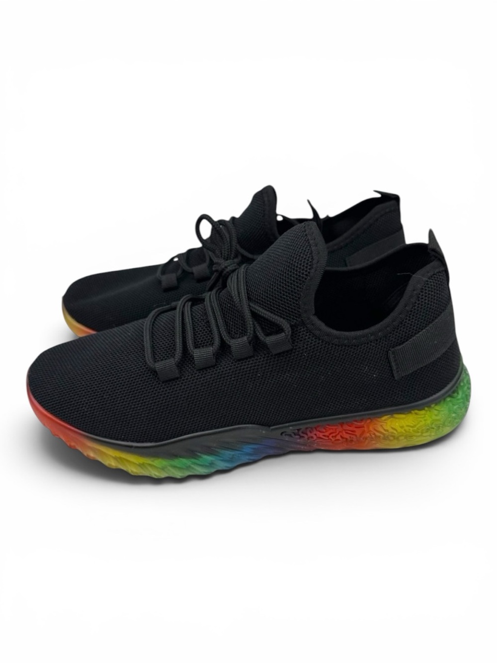 Women’s Wanted Affinity Rainbow Sole Sneakers Black 10